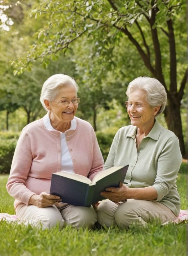 a group of people working on a big table on their laptops, headphones, water bottles